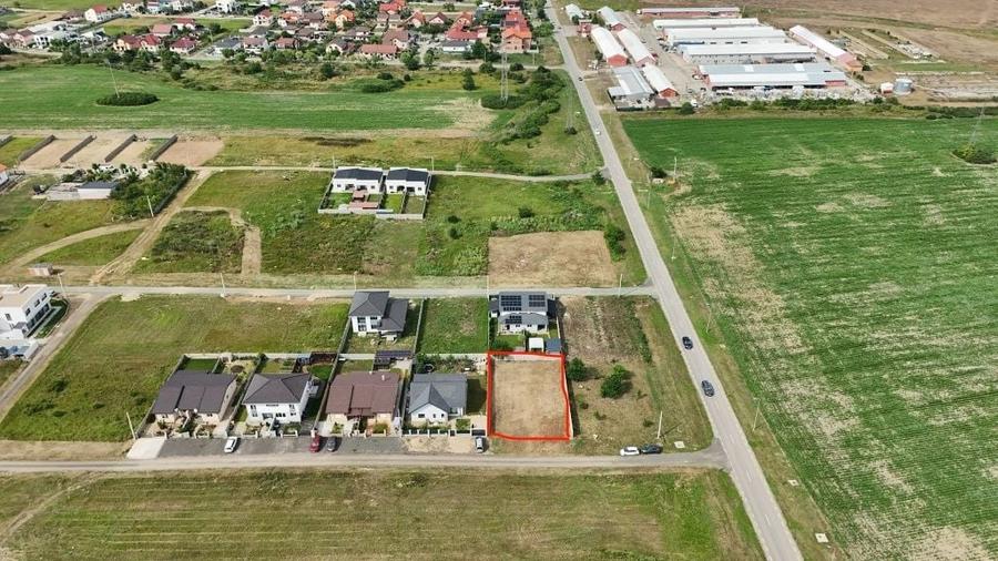 PROPRIETAR- locatie excelenta, fs 20 ml, toate utilitatile, gard de beton 3 laturi - 6