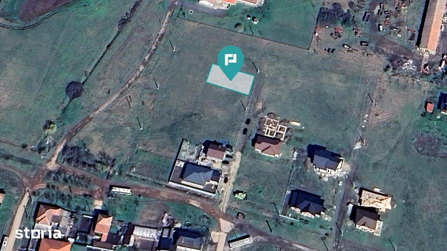 Teren de 448 mp, în Livada
