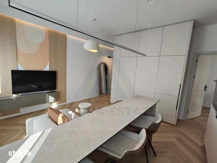 Apartament cu 3 camere, mobilat în Vest