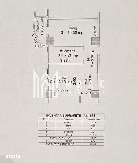 Apartament 2 camere I 43 mp utili I Lift I Parcare I Hipodrom - 5