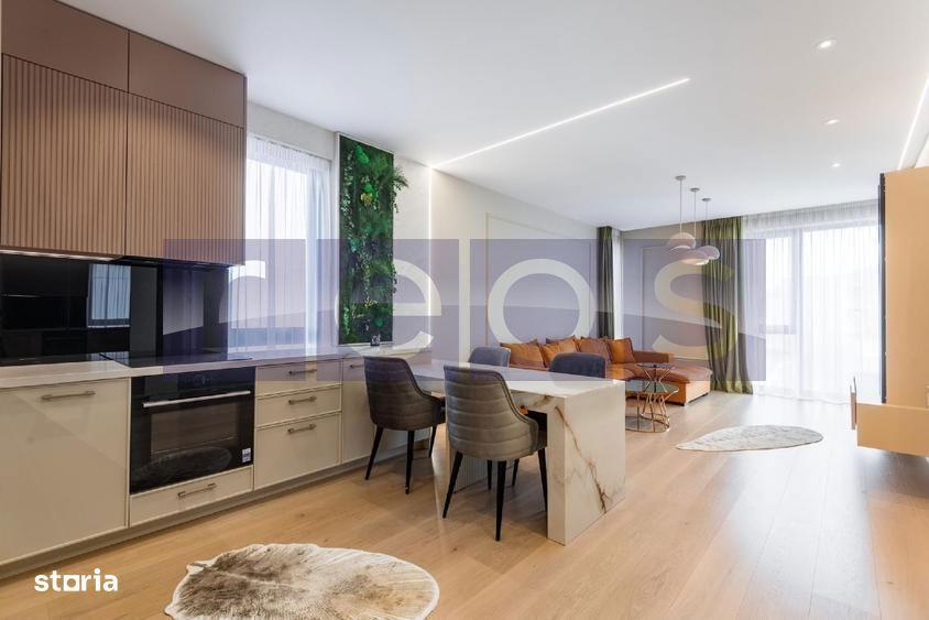 Apartament cu 3 camere, mobilat în Nord