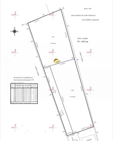Teren 1082mp + drum - Parcelabil - str Tudor Vladimirescu, Otopeni Oda - 4
