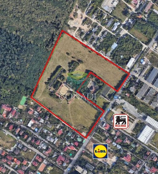 Teren Construcții intravilan de 72600 mp, în Central