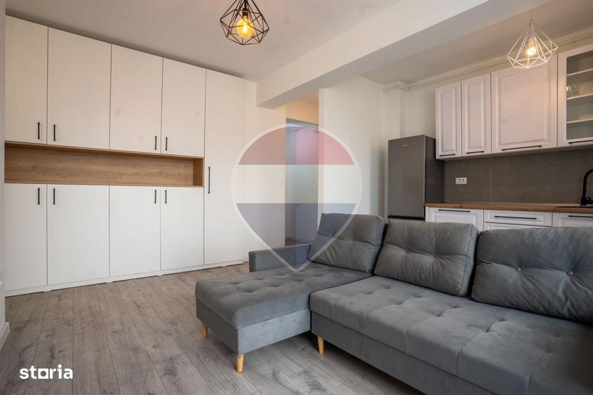 Apartament cu 2 camere semidecomandat în Lunca Cetățuii