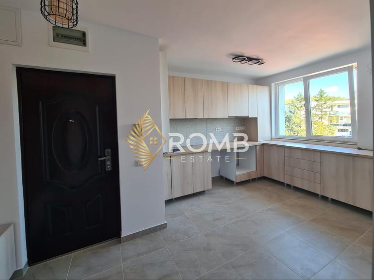 Apartament cu 2 camere semidecomandat, mobilat în Grigorescu