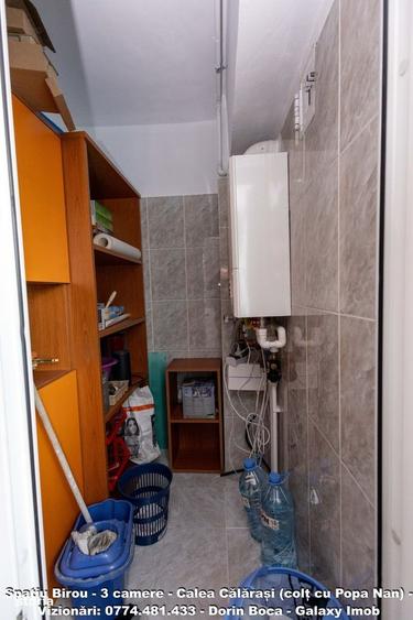 BIROU 3 Camere NEMOBILAT - CALEA CALARASI - Centrala proprie - 3