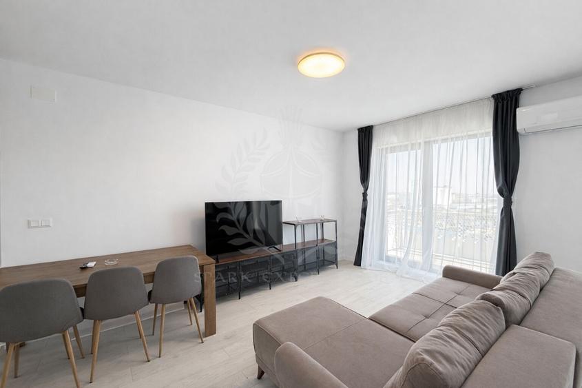 Apartament cu 3 camere decomandat, mobilat în Cantacuzino