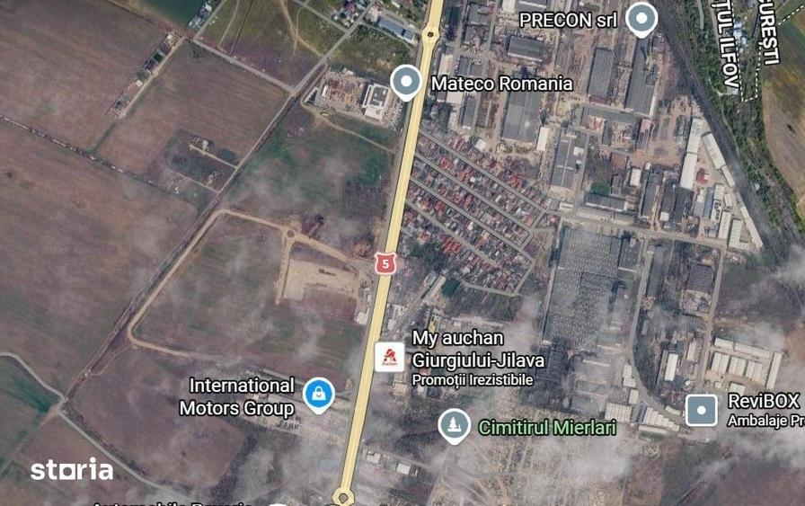 Teren de 22960 mp, în Jilava