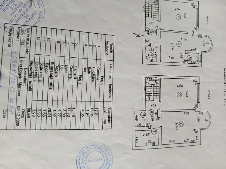 Apartament cu 3 camere decomandat în Ultracentral