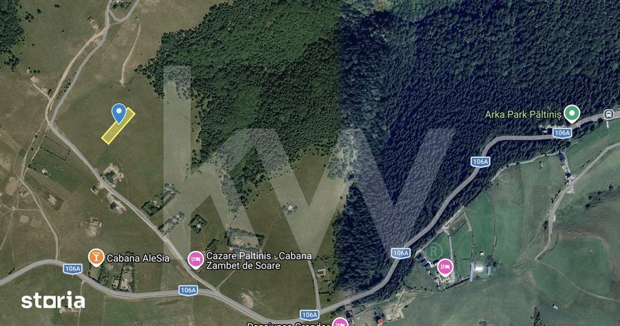 Teren de 2500 mp, în Central