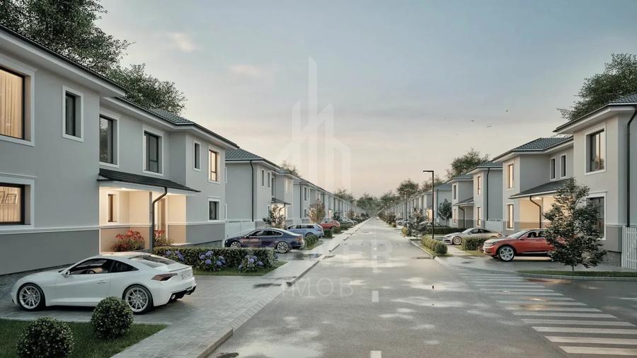 Duplex cu 4 camere cu Canalizare în Șura Mică