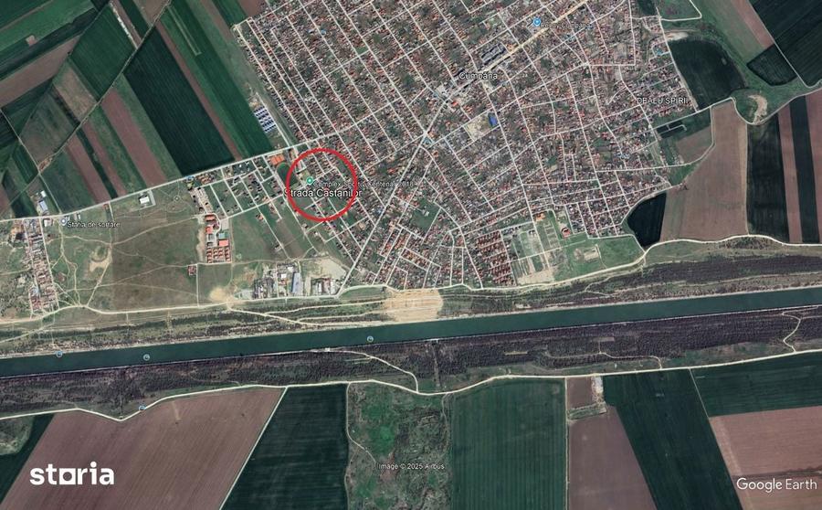 Teren de 1200 mp, în Cumpăna