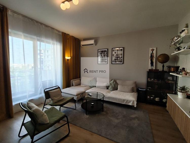 Apartament cu 2 camere, mobilat în Lujerului