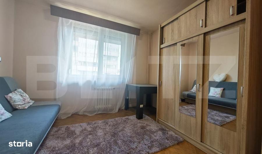 Apartament cu 3 camere decomandat în Central