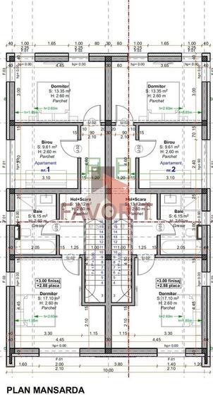 Duplex cu 4 camere cu Canalizare în Dumbrăvița