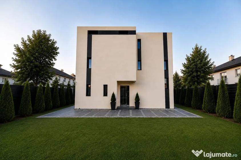 Casă cu 5 camere cu Teren 391 Mp în Chiajna