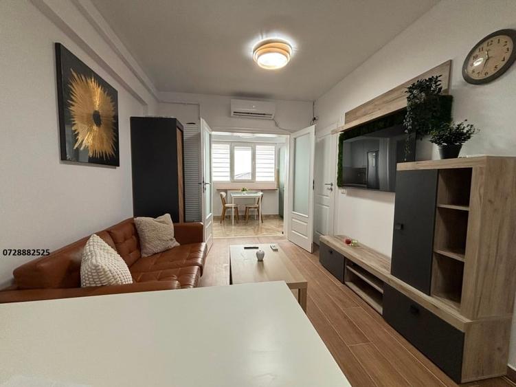 Apartament cu 2 camere semidecomandat, mobilat în Chiajna