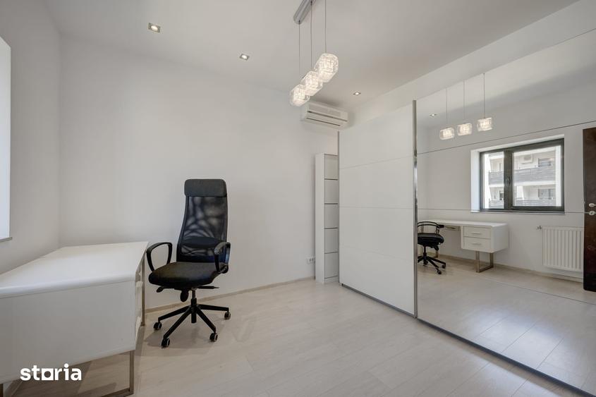 Apartament cu 3 camere, mobilat în Băneasa