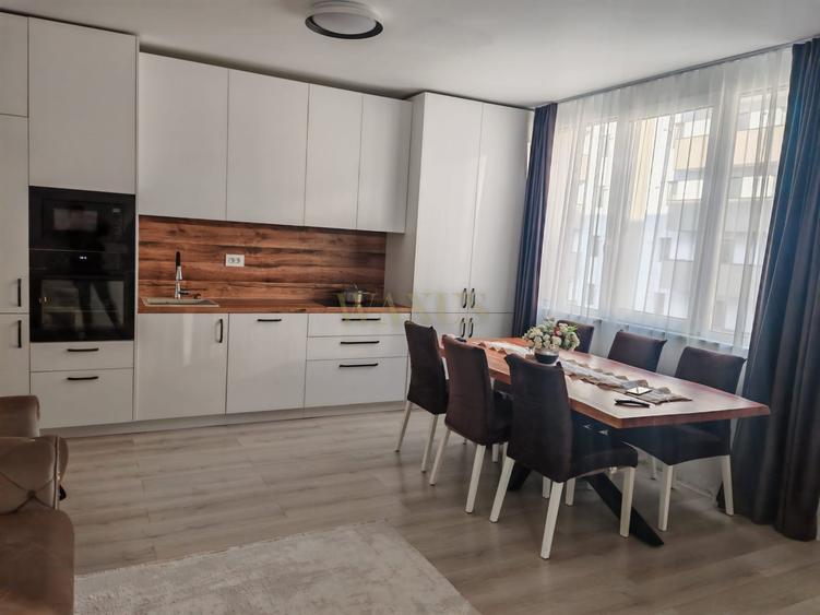 Apartament cu 3 camere decomandat, mobilat în Cetății