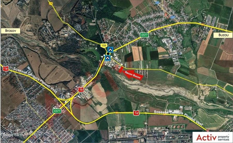 Spațiu industrial, de 2,474 mp, în Bucov
