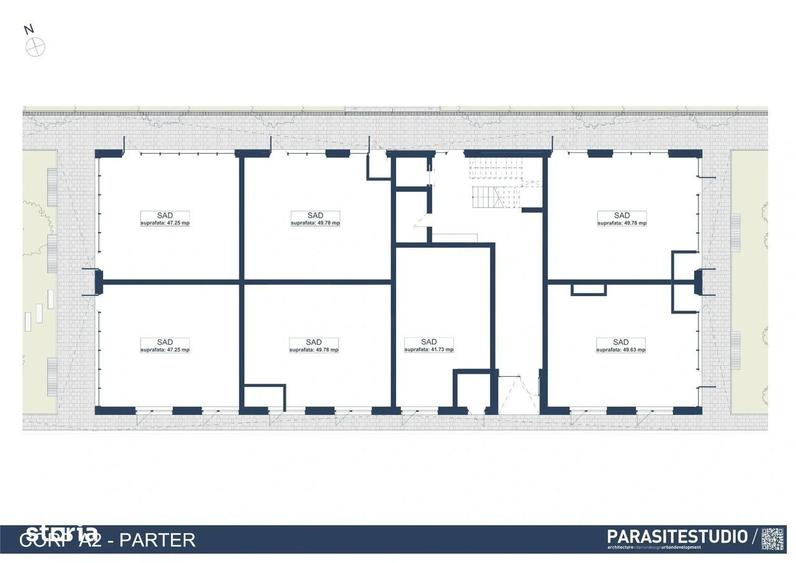 Spațiu comercial, de 73 mp, în Central