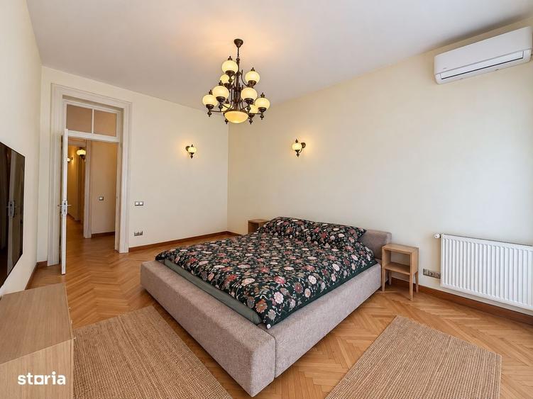 Apartament cu 3 camere, mobilat în Cișmigiu