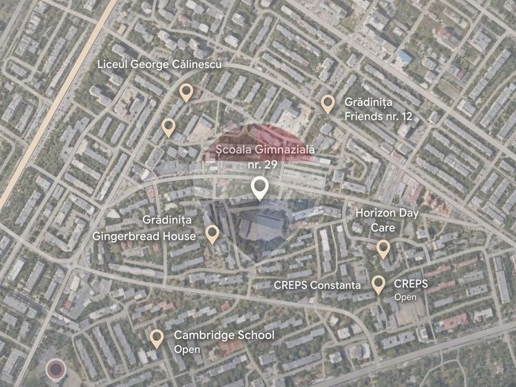 Apartament cu 3 camere decomandat în Central