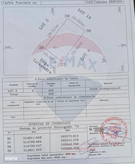 Teren 912mp de vanzare in Berceni / Strada Zanelor (2 loturi) - 1
