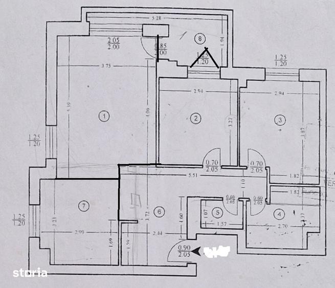 Apartament cu 4 camere decomandat în Tătărași