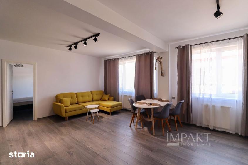Apartament cu 2 camere, mobilat în Borhanci