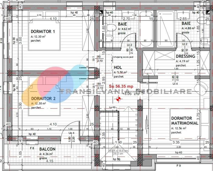 Duplex cu 4 camere cu Canalizare în Dezmir