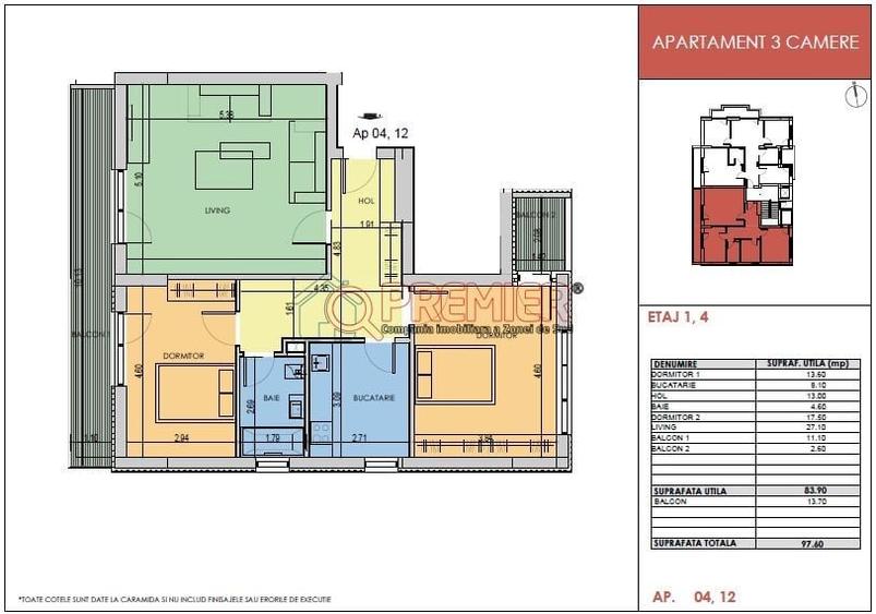 Apartament 3 Camere - Postalionului - Sector 4 - 3