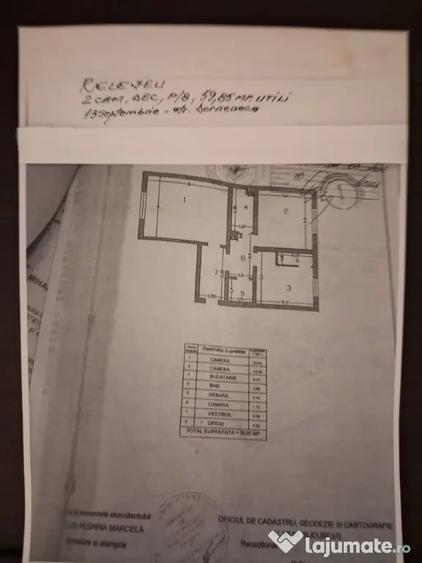Apartament cu 2 camere decomandat în 13 Septembrie