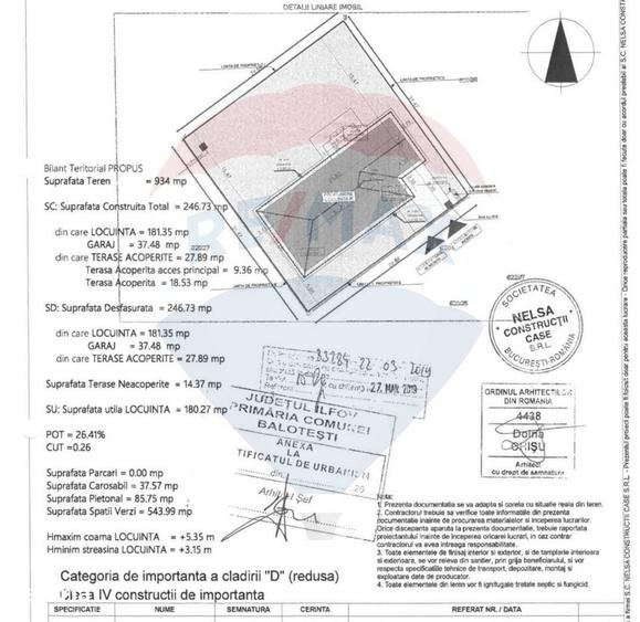 Teren de 1120 mp, în Corbeanca