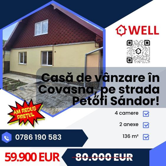 Casă cu 5 camere cu Teren 320 Mp în Covasna