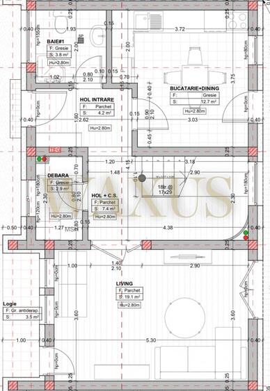 Triplex, 4 camere decomandate, P+1ET, 120 mp, curte 40 mp, 2 parcari, Urusagului - 1