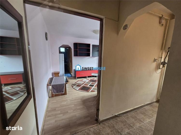 Apartament cu 2 camere semidecomandat în Central