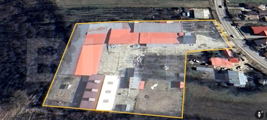 Spațiu industrial, de 4,104 mp, în Bălțești