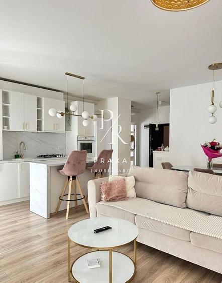 Apartament 2camere, 60mp+parcare+terasa, mobilat modern, LIFT, zona Razoare Vivo - 2