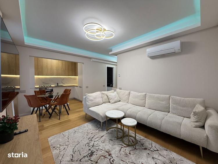Apartament cu 2 camere, mobilat în Cișmigiu