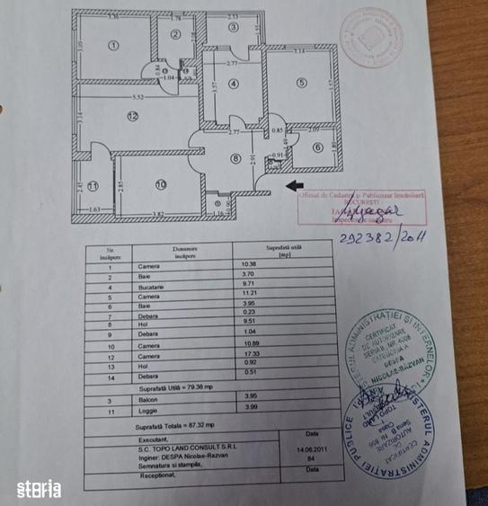 Apartament cu 4 camere în Rahova