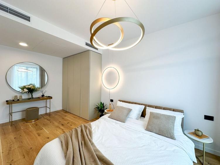 Apartament cu 2 camere semidecomandat, mobilat în Tunari