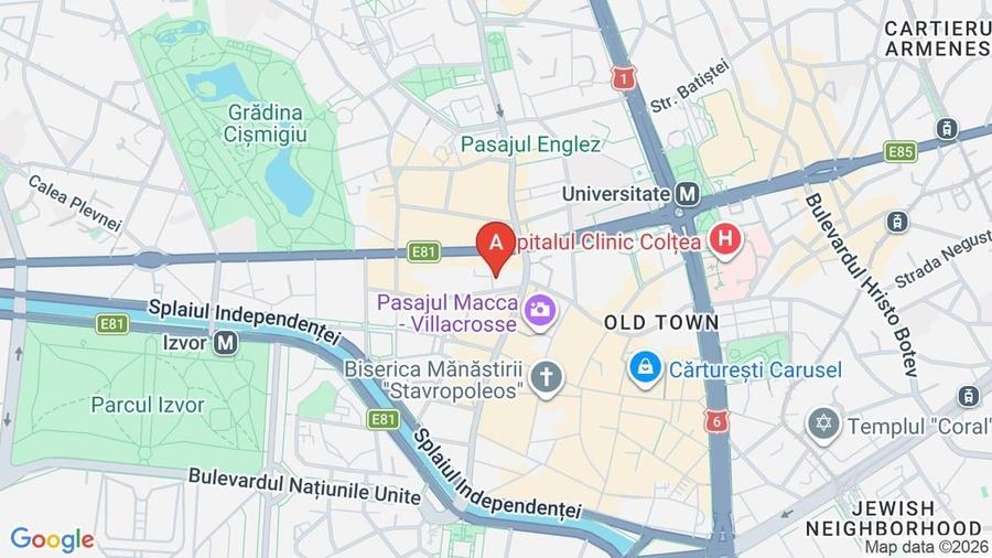 Garsonieră semidecomandată, mobilată în Universitate