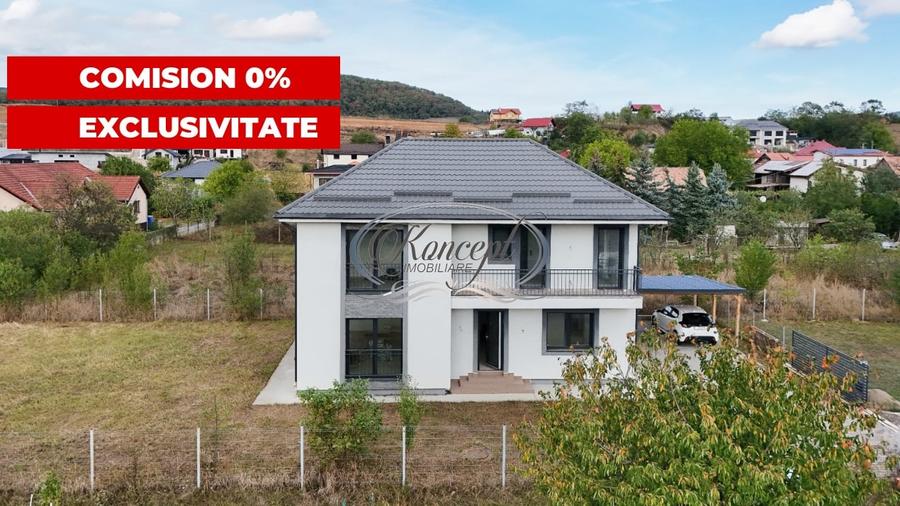 Casă individuală cu 4 camere cu Canalizare în Gilău