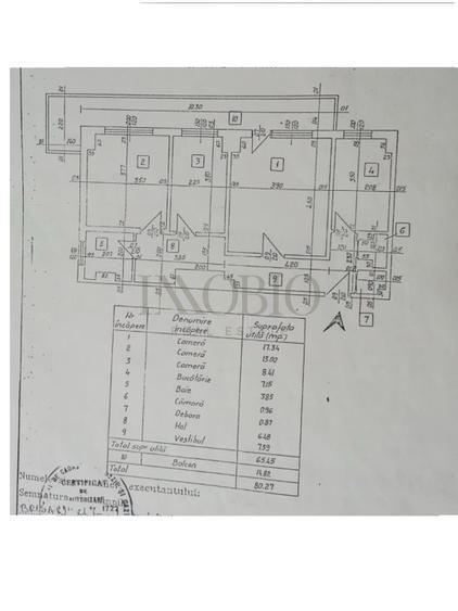 Apartament cu 3 camere decomandat, mobilat în Grivița