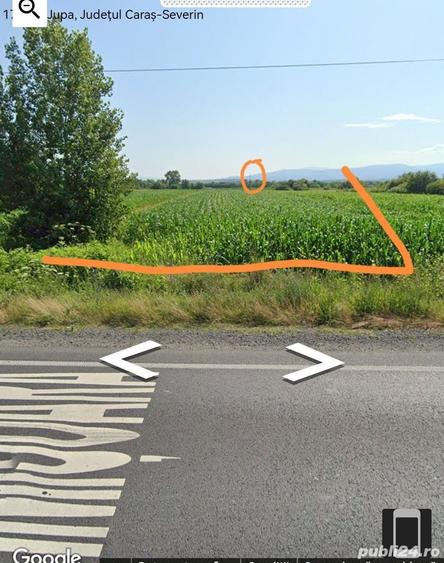 Teren de 4200 mp, în Central