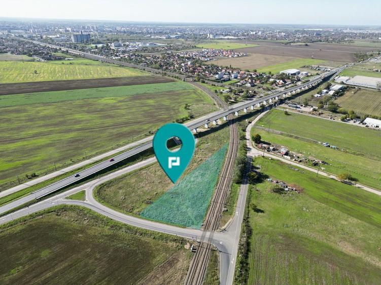 Teren 2235mp in zona industriala Nord, Arad - 2