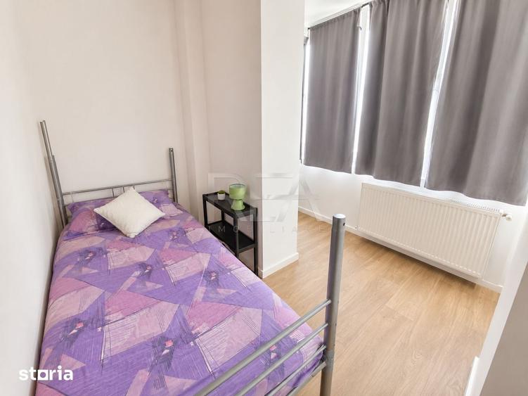 Apartament cu 3 camere semidecomandat în Rahova