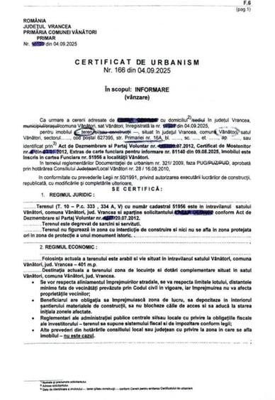 Spațiu comercial, în Vânători