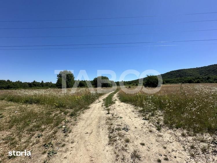 Teren de 1900 mp, în Hârseni